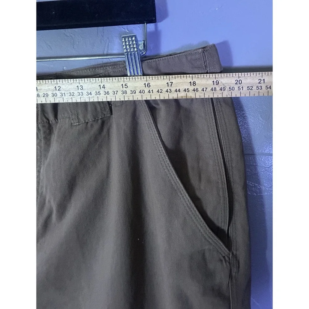 Men's Scottevest Tec Khaki Chino Pants Tan Size 40x34 100% Cotton